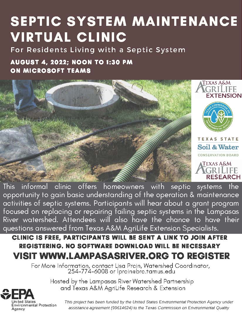 Virtual OSSF Clinic - August 2022 - Flyer